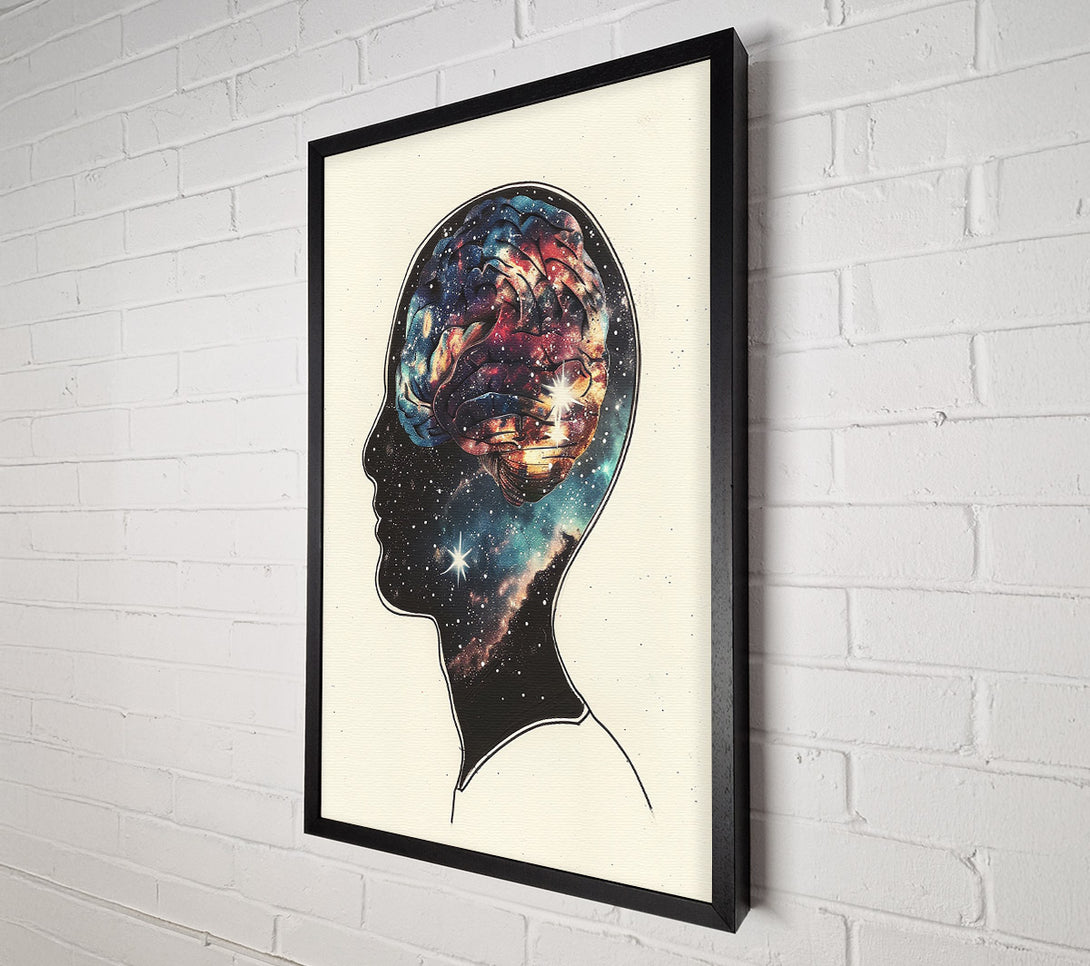  A Canvas Print of Cosmic Mind'S Eye Canvas Art