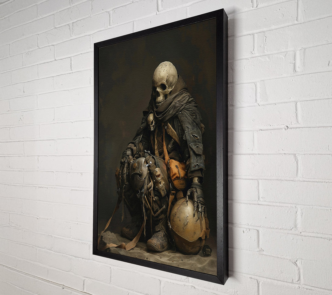  A Canvas Print of The Rusty Brown Wanderer Canvas Art