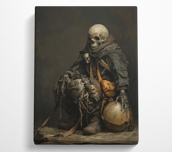  A Canvas Print of The Rusty Brown Wanderer Canvas Art