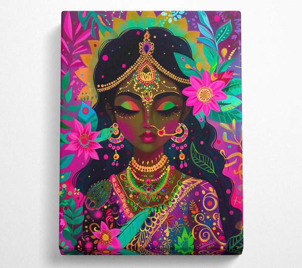  A Canvas Print of Pink Dreamscape Queen Canvas Art