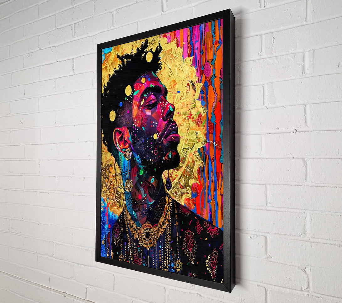  A Canvas Print of Golden Reverie Canvas Art