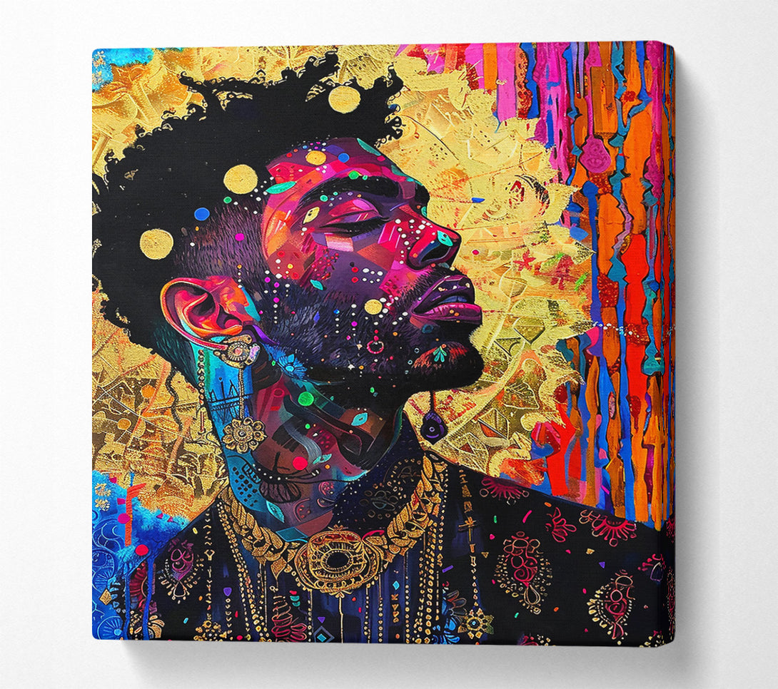  A Canvas Print of Golden Reverie Canvas Art