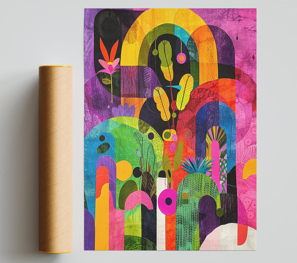 Purple Garden Dreamscape
