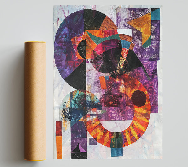 Orange Abstract Circles