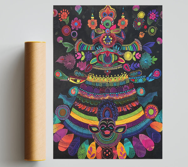 Purple Dreamscape Mandala