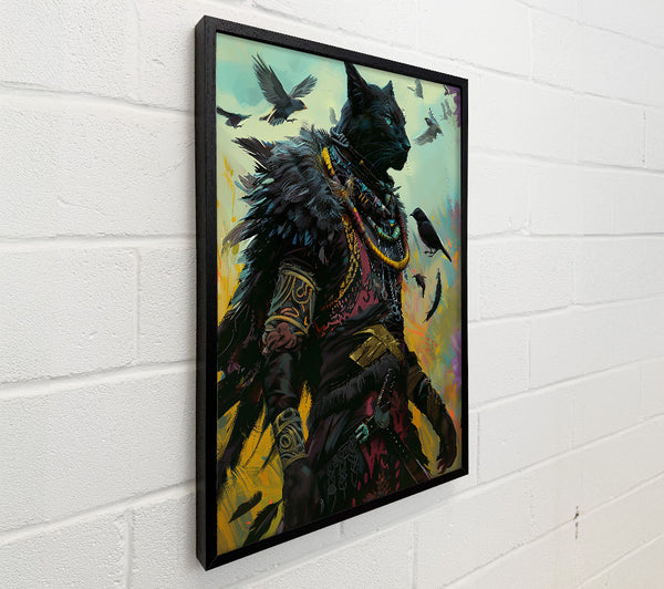 Black Feline Wanderer