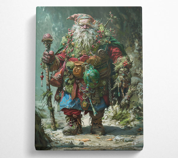 A Canvas Print of The Green-Eyed Wanderer Canvas Print
