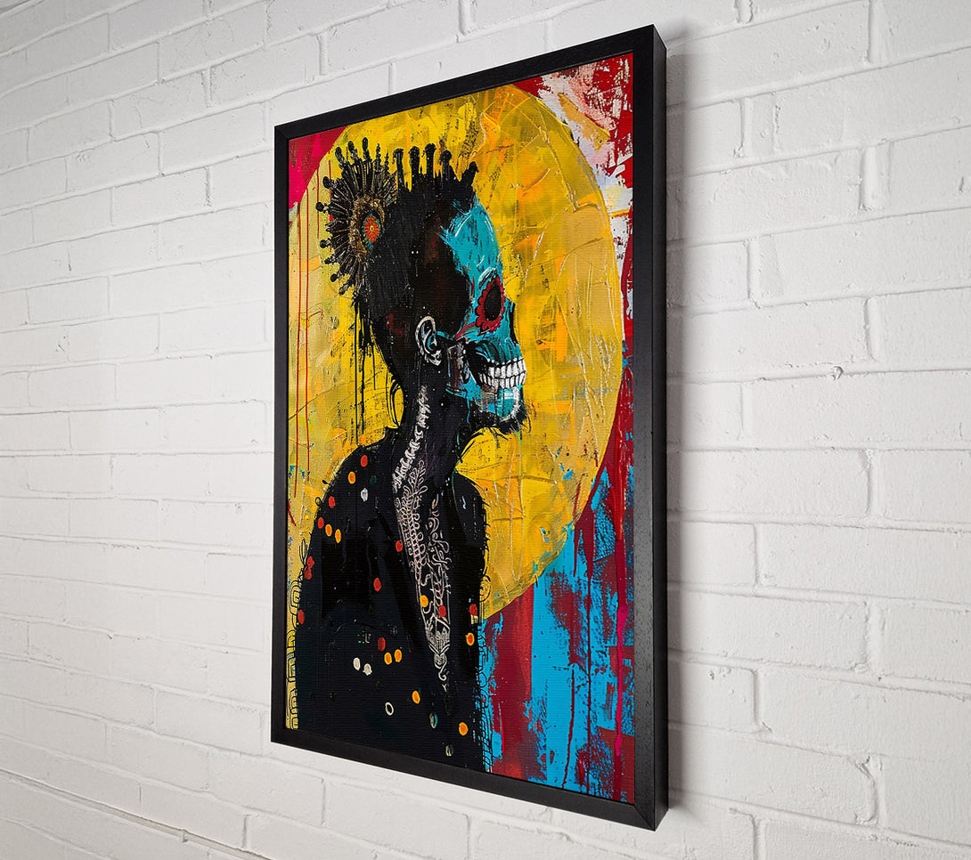  A Canvas Print of Yellow Soul Portrait Canvas Art