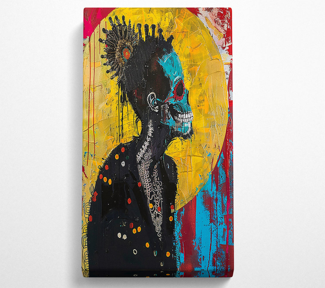  A Canvas Print of Yellow Soul Portrait Canvas Art