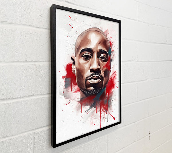 Tupac Brush Strokes