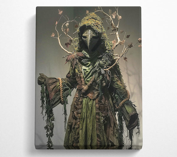  A Canvas Print of The Forest'S Green Guardian Canvas Wall Art