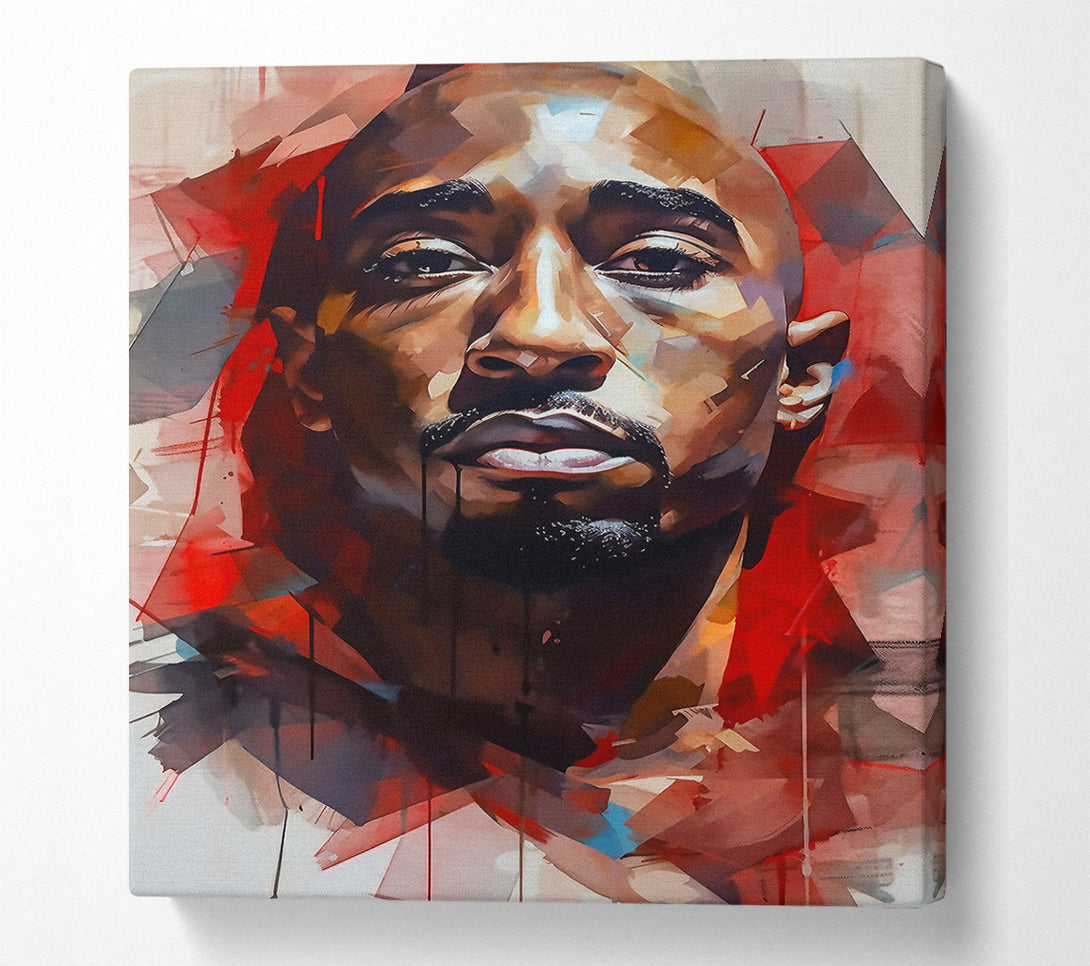  A Canvas Print of Tupac Sketch Canvas Wall Art