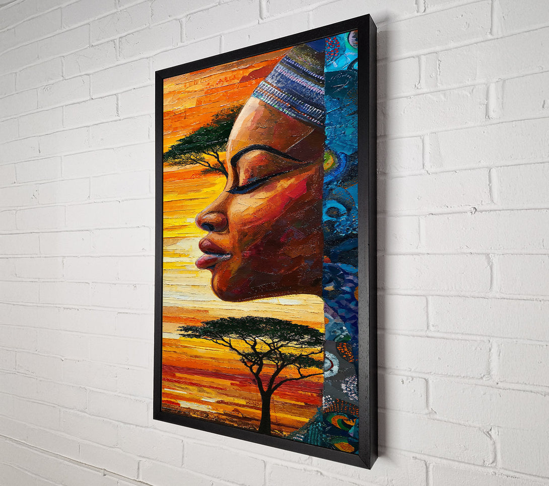  A Canvas Print of Golden Soul'S Sunset Canvas Art