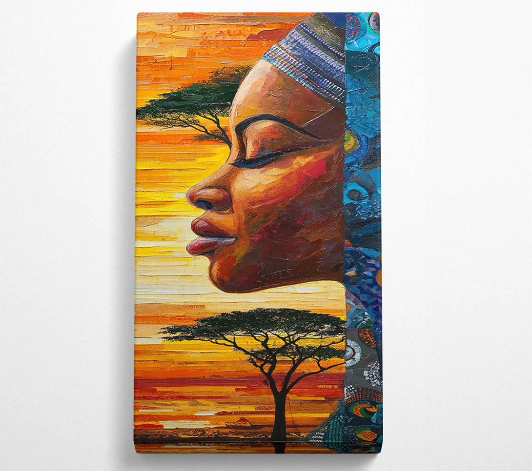  A Canvas Print of Golden Soul'S Sunset Canvas Art