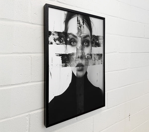 Black Cross Portrait
