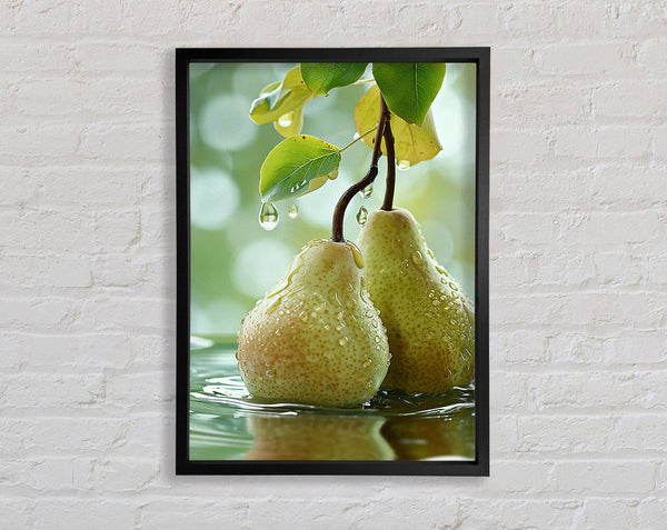 Two Pears Framed Print