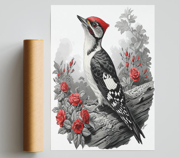 Crimson Woodpecker Song