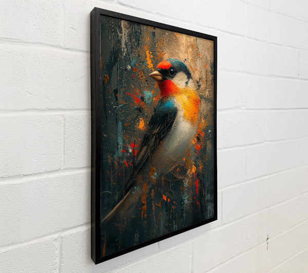 Red-Winged Abstract Bird