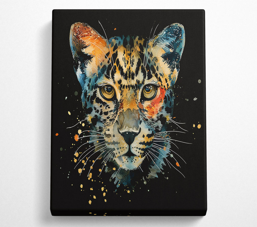  A Canvas Print of Golden Spotted Gaze Canvas Print