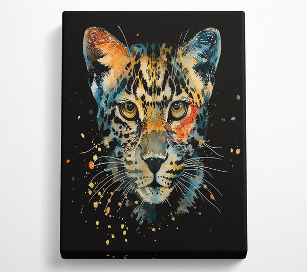  A Canvas Print of Golden Spotted Gaze Canvas Print