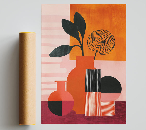 Crimson Still Life