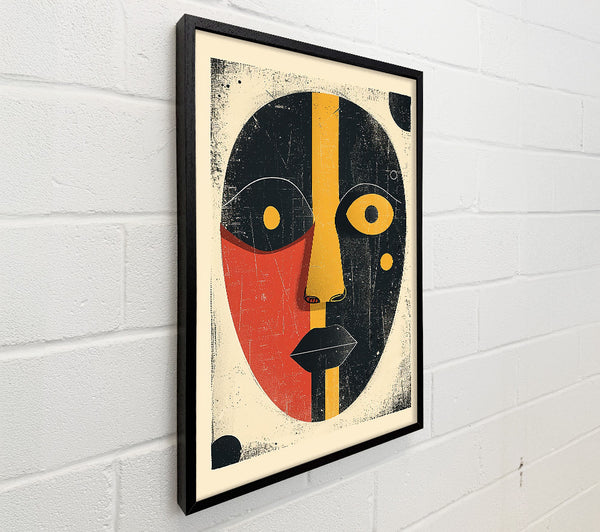 Yellow Masked Figure