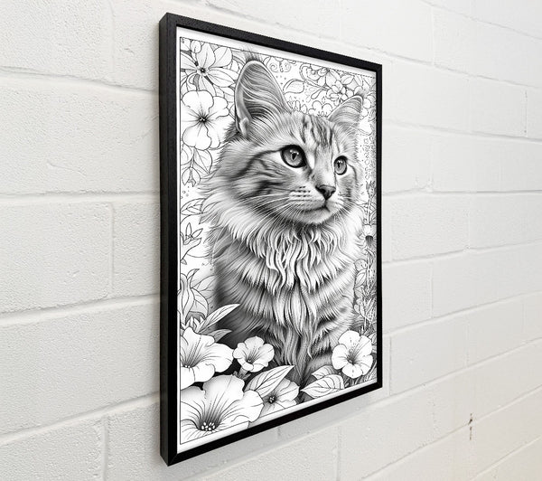 Silver Feline Bloom