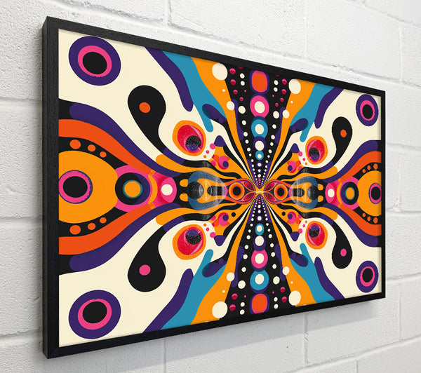 Orange Dotted Dreamscape