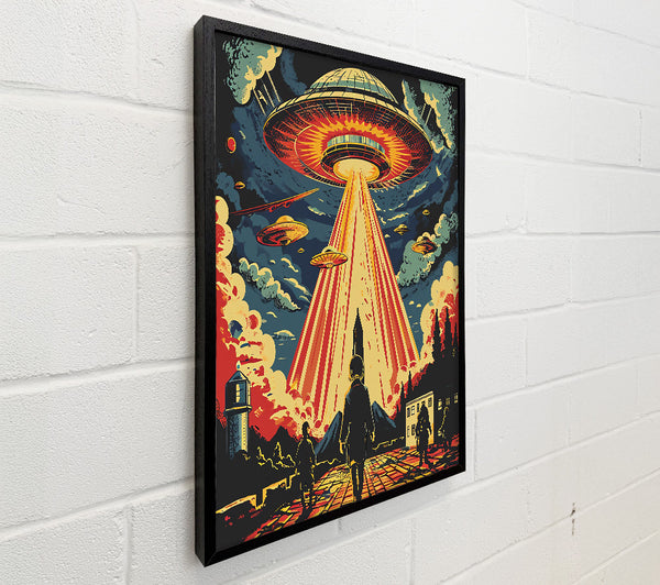 Yellow Ufo Invasion