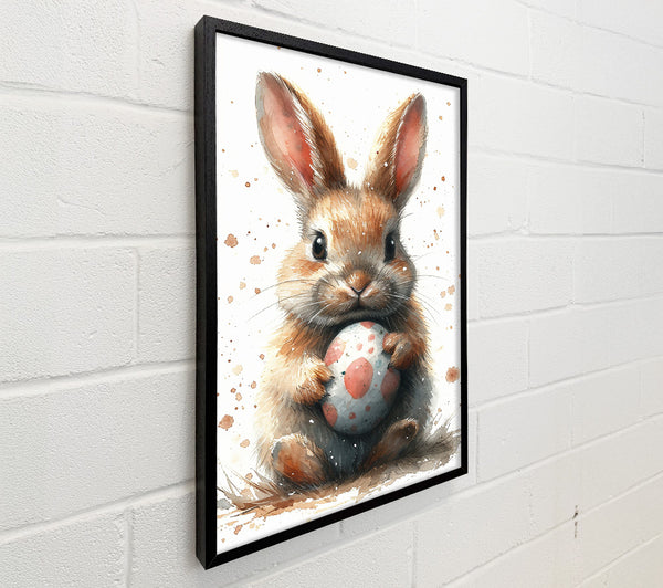 Pink Bunny And Egg