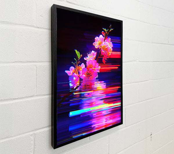 Pink Glitch Blooms