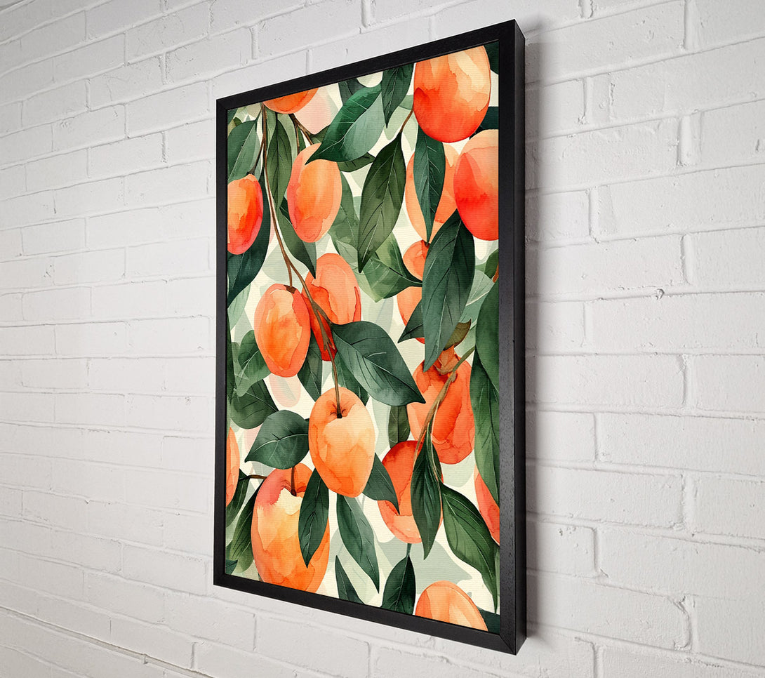  A Canvas Print of Orange Orchard Dreams Canvas Art