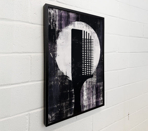 Black And White Brushstrokes