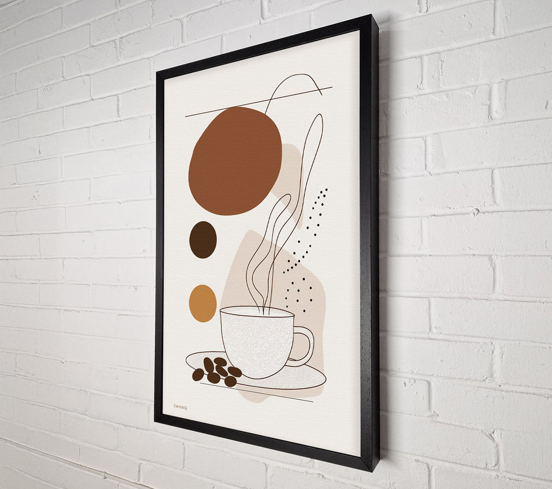  A Canvas Print of Brown Coffee Dream Canvas Wall Art