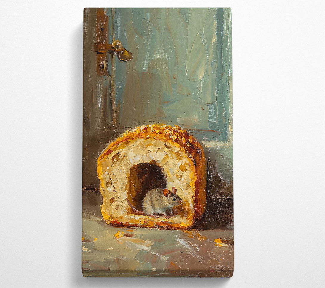  A Canvas Print of Golden Mouse Shelter Canvas Wall Art