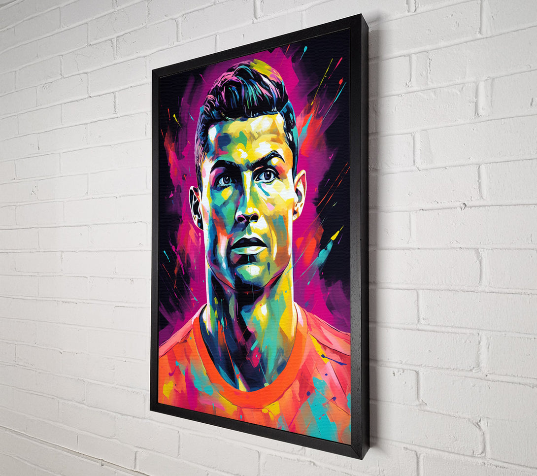  A Canvas Print of Orange Splashes Of Glory Canvas Print