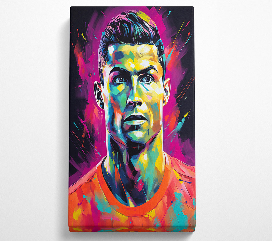  A Canvas Print of Orange Splashes Of Glory Canvas Print
