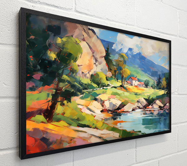 Azure Mountain Stream