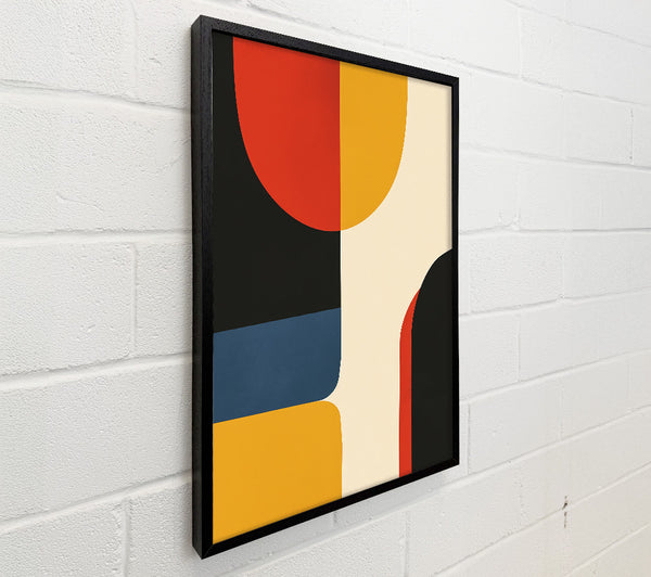 Red And Yellow Shapes