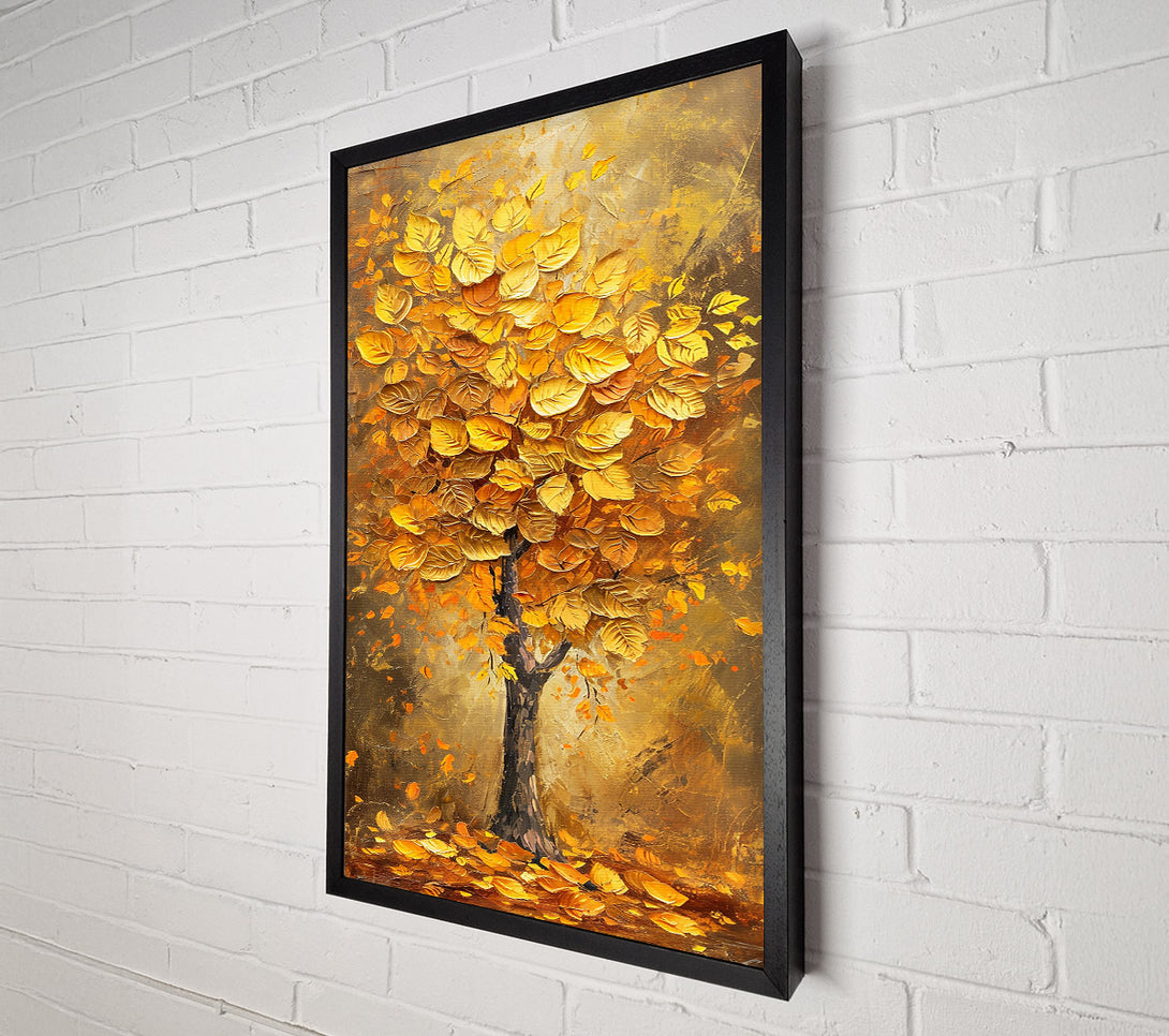  A Canvas Print of Golden Autumn Glory Canvas Art