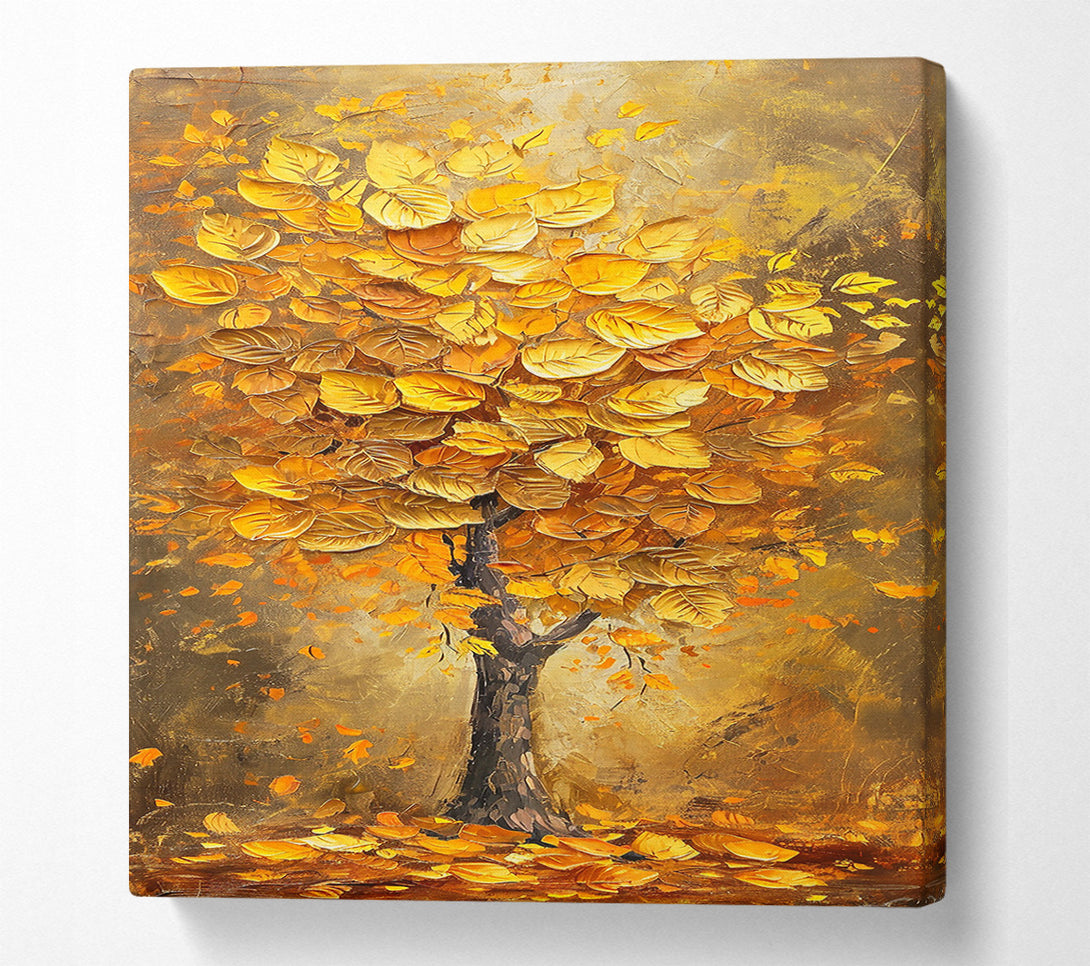  A Canvas Print of Golden Autumn Glory Canvas Art