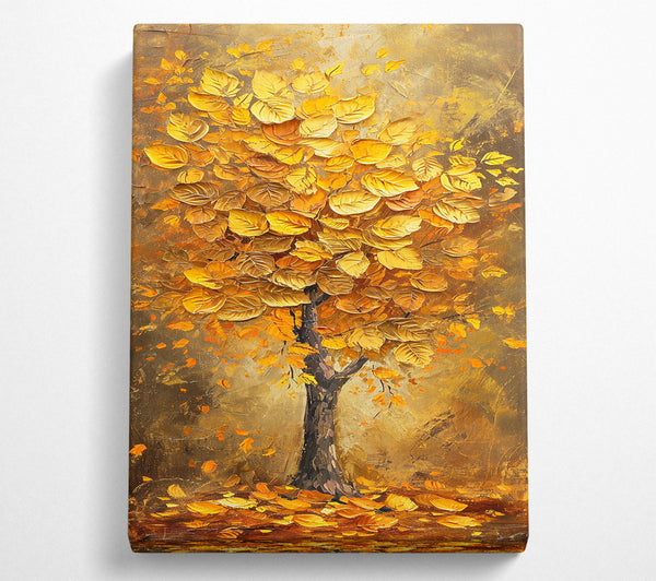  A Canvas Print of Golden Autumn Glory Canvas Art