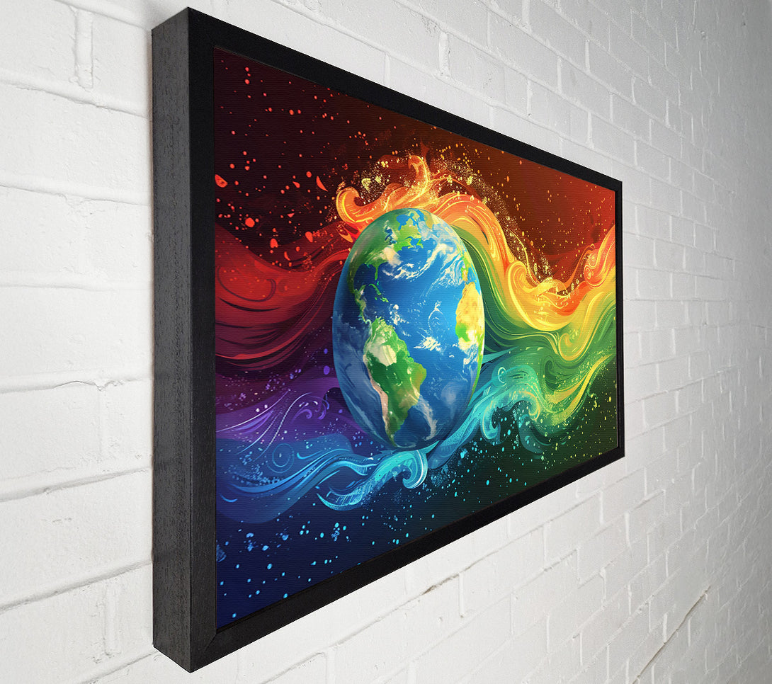  A Canvas Print of Golden Earth Dreams Canvas Print