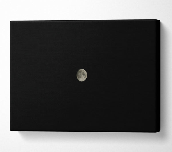  A Canvas Print of Silver Moon Glow Canvas Art