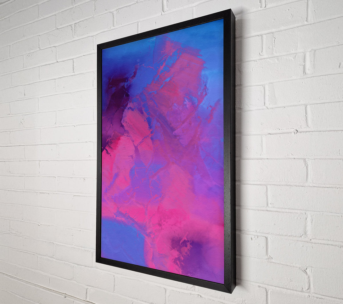  A Canvas Print of Pink And Blue Dreamscape Canvas Print