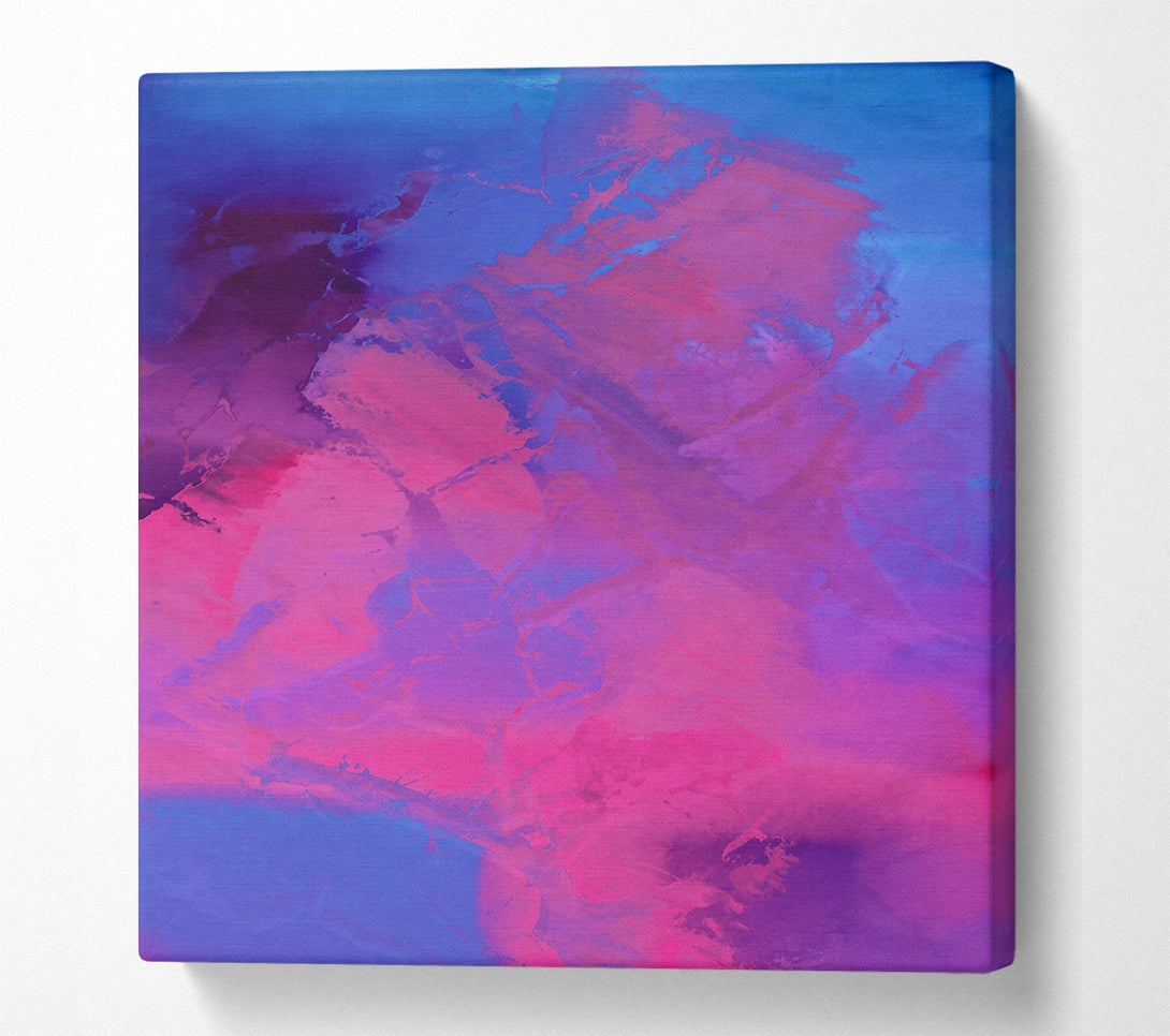  A Canvas Print of Pink And Blue Dreamscape Canvas Print