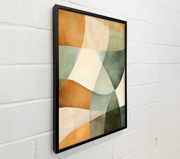 Waves And Shapes Pastel