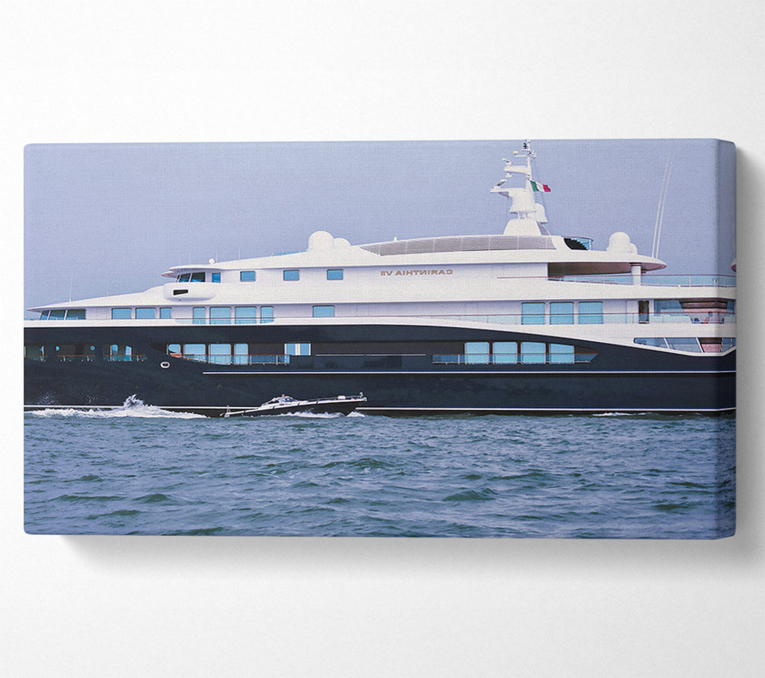  A Canvas Print of Black & White Horizon Canvas Wall Art