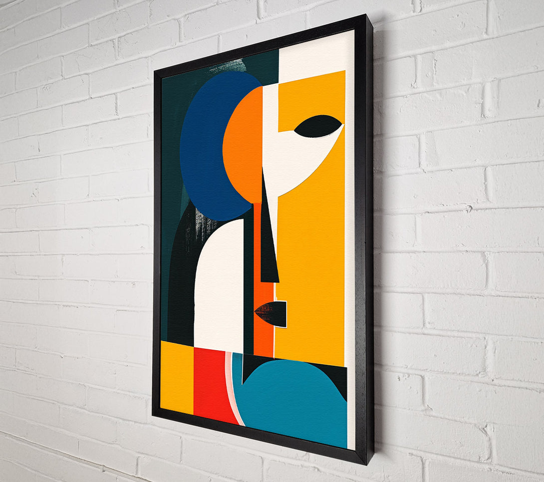  A Canvas Print of The Blue Embrace Canvas Wall Art