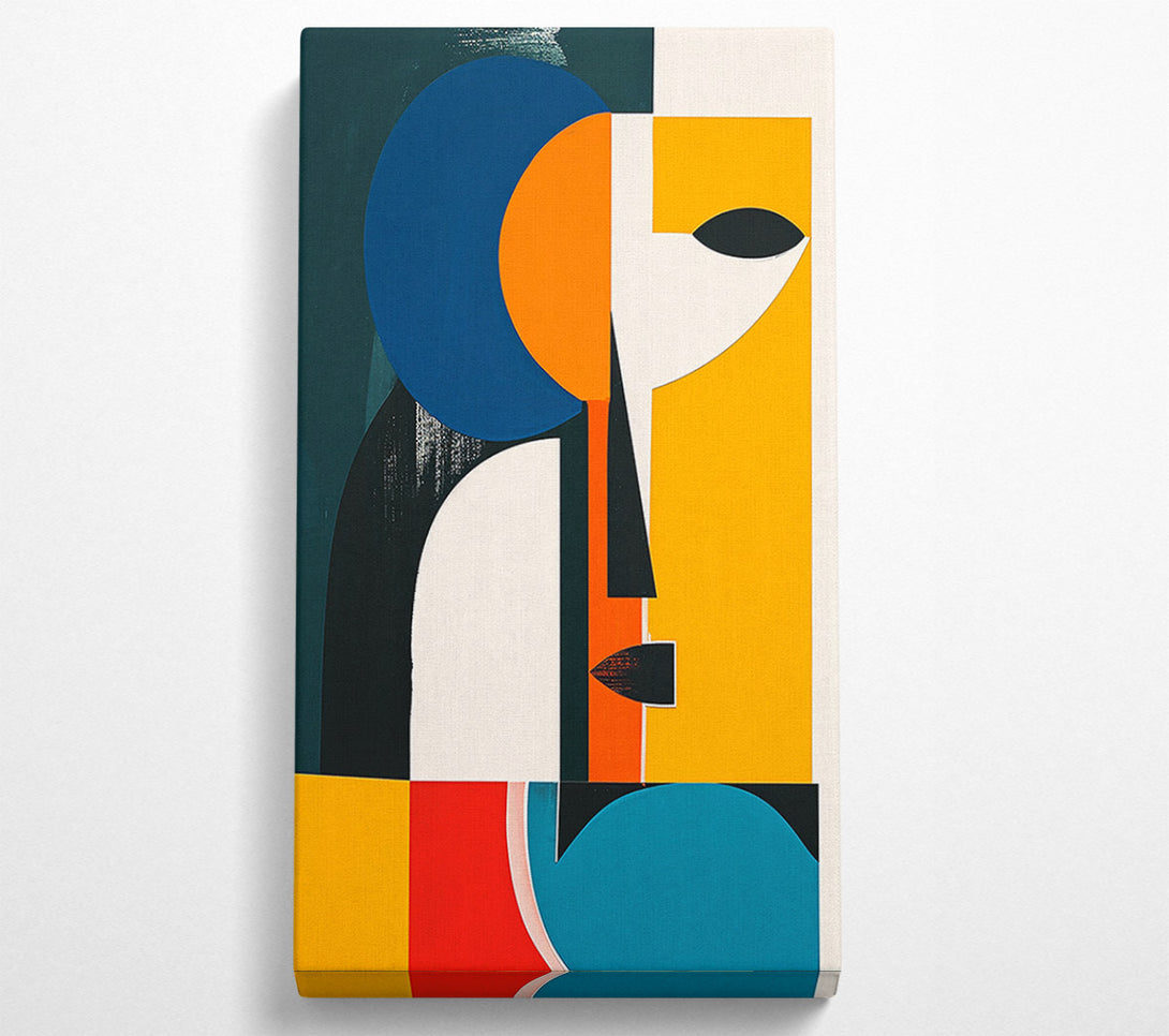 A Canvas Print of The Blue Embrace Canvas Wall Art